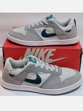 Nike Alleyoop SB‎ Particle Grey Geode Teal Shoes